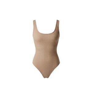 Urban Outfitters Out From Under Tan Ribbed Bodysuit – Size Small
